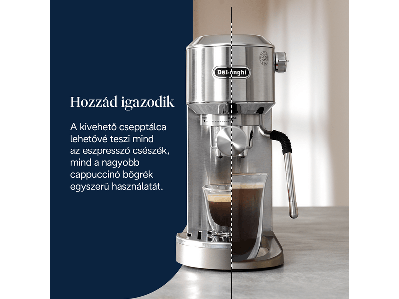 DeLonghi EC890.M Dedica Duo Manuális espresso kávéfőző