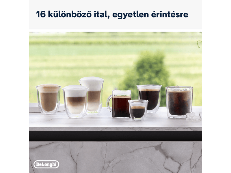 DeLonghi EXAM440.55.B Rivelia Onyx Black Automata kávéfőző