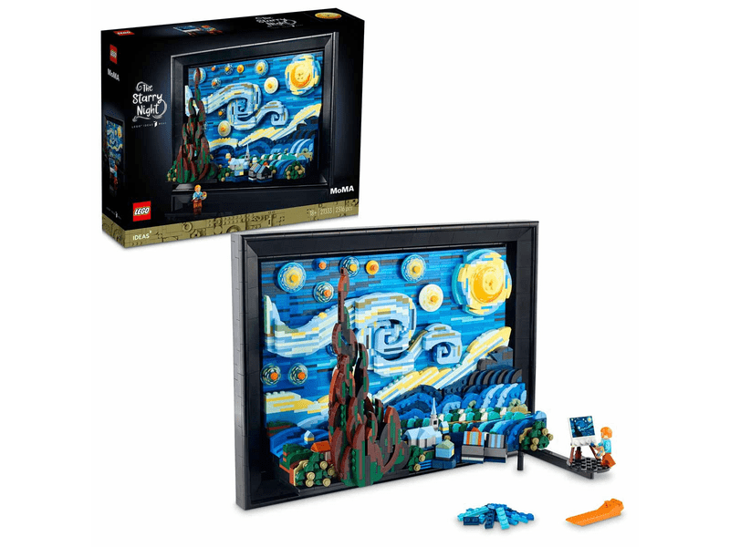 LEGO® Ideje Vincent van Gogh - Zvjezdana noć (21333)