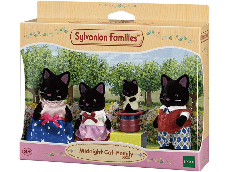 Sylvanian Families Fekete cica család (5530)