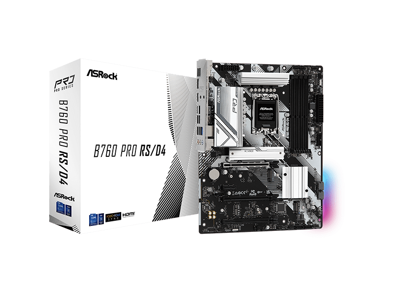 ASRock B760 Pro RS/D4 ATX Alaplap