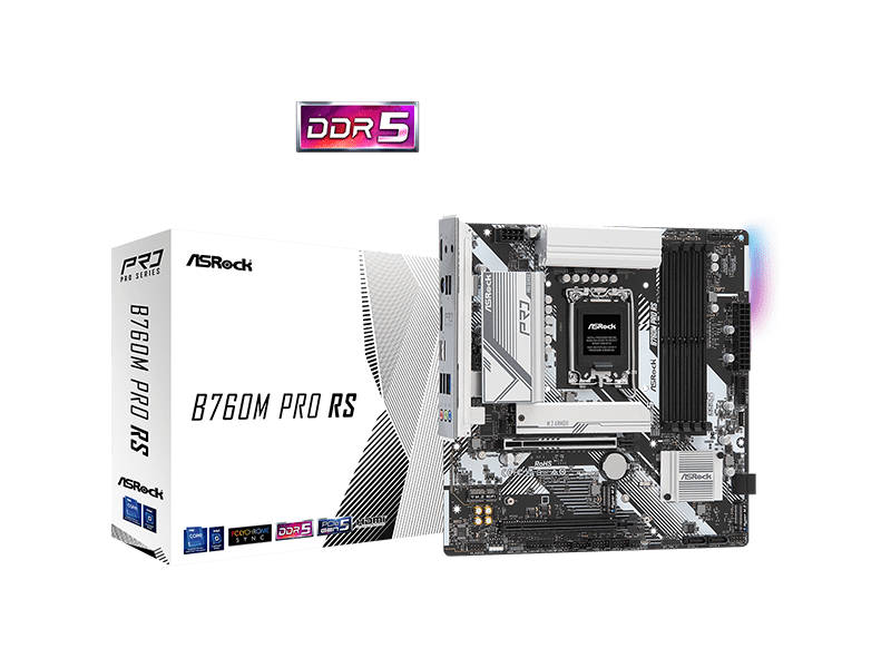ASRock B760M Pro RS mATX Alaplap