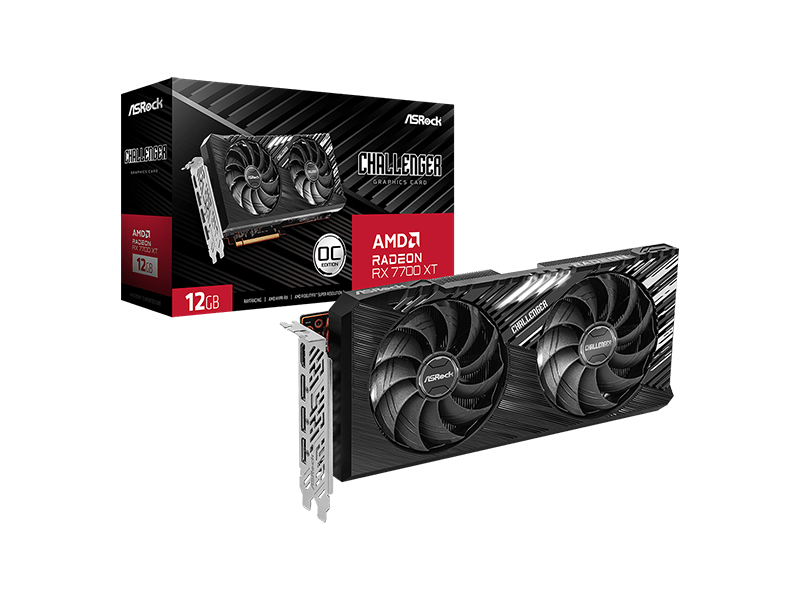 VGA ASRock AMD Radeon RX 7800 XT 16GB GDDR6 - RX 7800 XT Phantom Gaming 16G OC