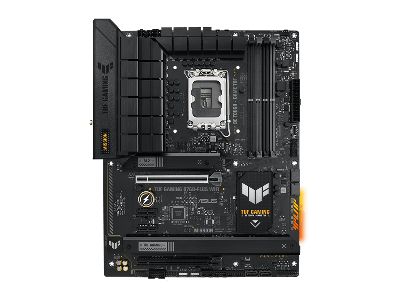 Asus TUF GAMING B760-PLUS WIFI Alaplap, s1700