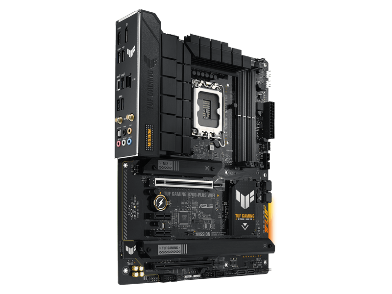 Asus TUF GAMING B760-PLUS WIFI Alaplap, s1700