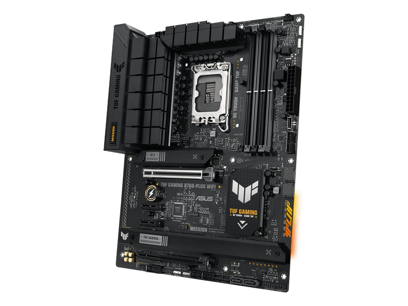 Asus TUF GAMING B760-PLUS WIFI Alaplap, s1700