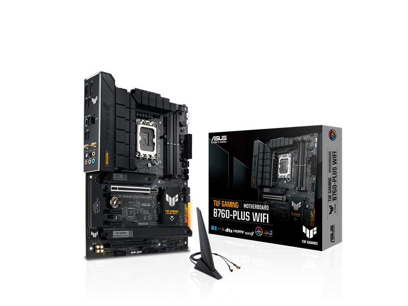 Asus TUF GAMING B760-PLUS WIFI Alaplap, s1700