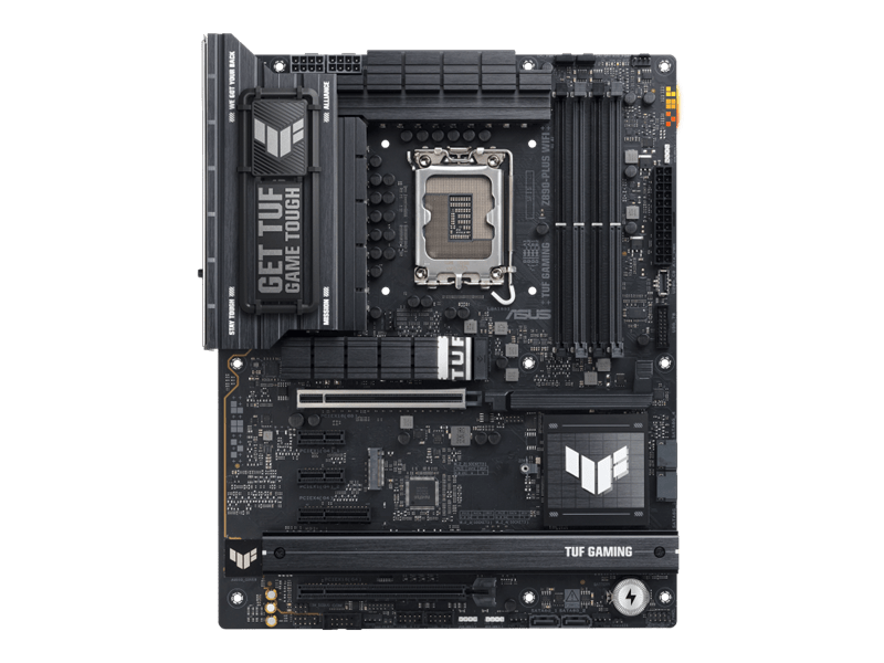 Asus Alaplap - Intel TUF GAMING Z890-PLUS WIFI LGA1851 (Z890, ATX, 4xDDR5 9066+MHz, 4xSATA3, 4xM.2, HDMI+DP+TB)