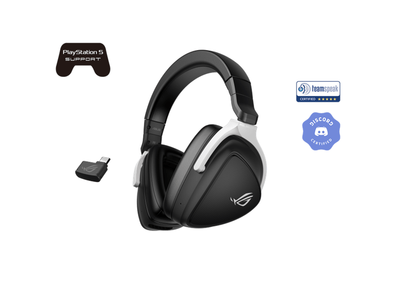HDS ASUS ROG Delta S Vezeték nélküli fejhallgató