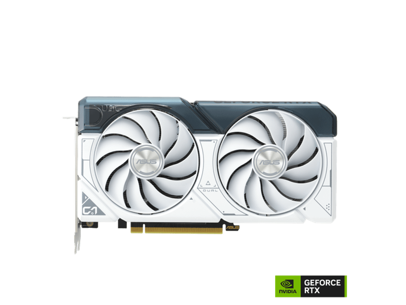 Asus nVidia RTX 4060 Ti 8GB GDDR6 Videókártya (DUAL-RTX4060TI-O8G-WHITE)