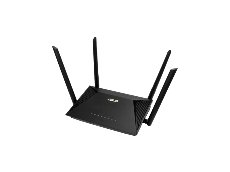 ASUS Wireless Router Dual Band AX1800 1xWAN(1000Mbps) + 3xLAN(1000Mbps) + 1xUSB, RT-AX1800U