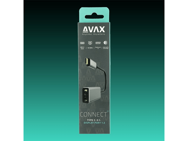 Avax D605 CONNECT+ USB-C - DisplayPort adapter