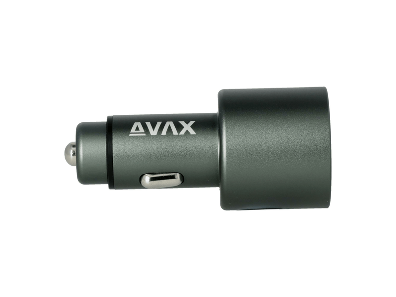 Avax CC680B CARLY+ 140W Autós töltő, fekete