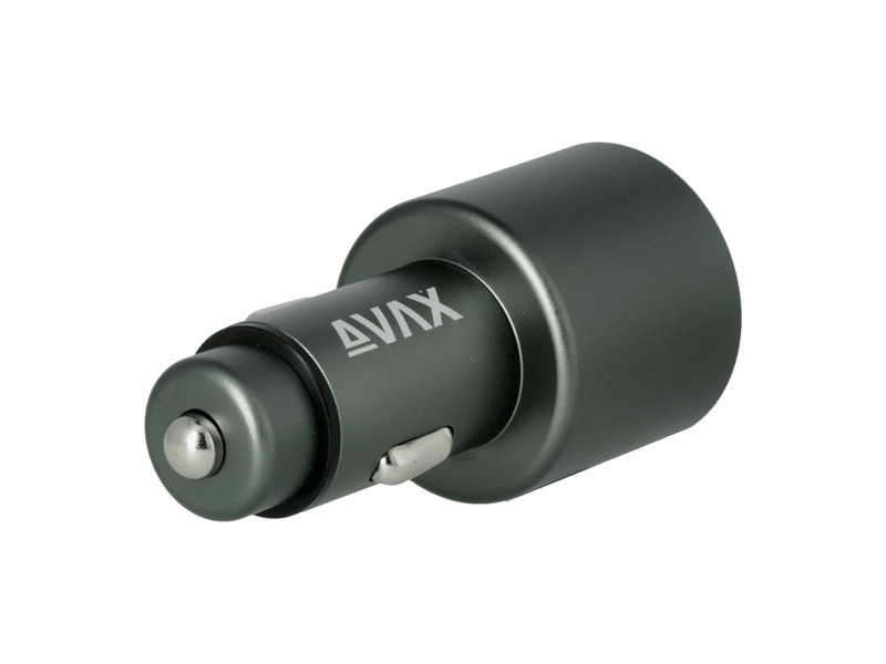 Avax CC680B CARLY+ 140W Autós töltő, fekete