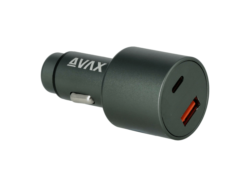 Avax CC680B CARLY+ 140W Autós töltő, fekete