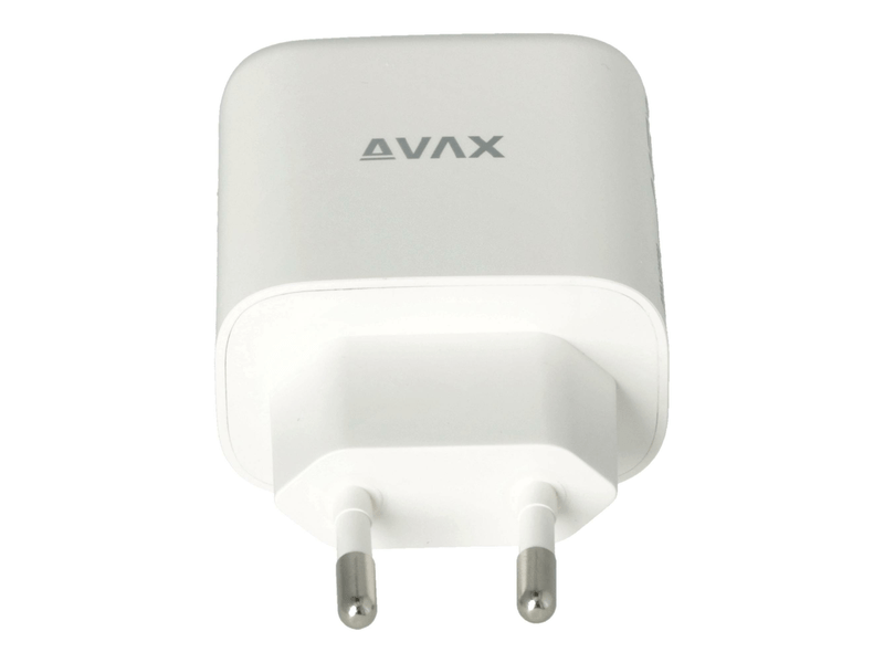 Avax CH360 SPEEDY 65W GaN hálózati töltő USB-A /Type C, fehér
