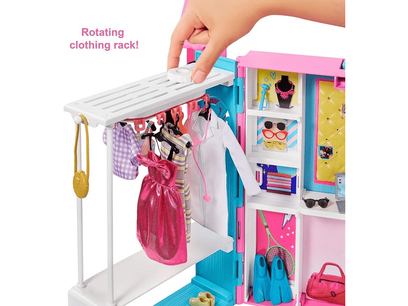 Mattel Barbie - Álom Öltöző Szoba babával (GBK10)