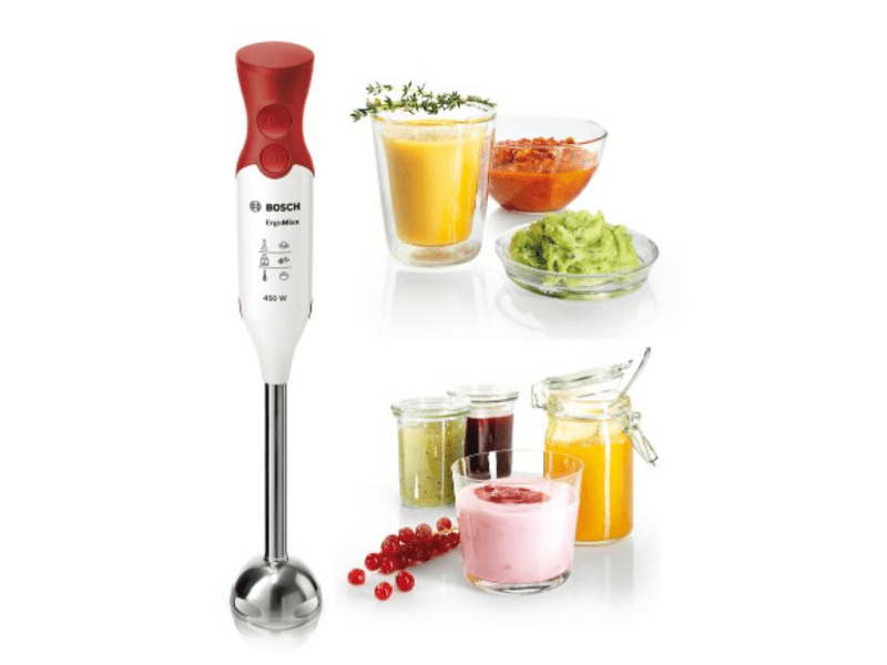 Bosch MSM64120 Botmixer, fehér/piros