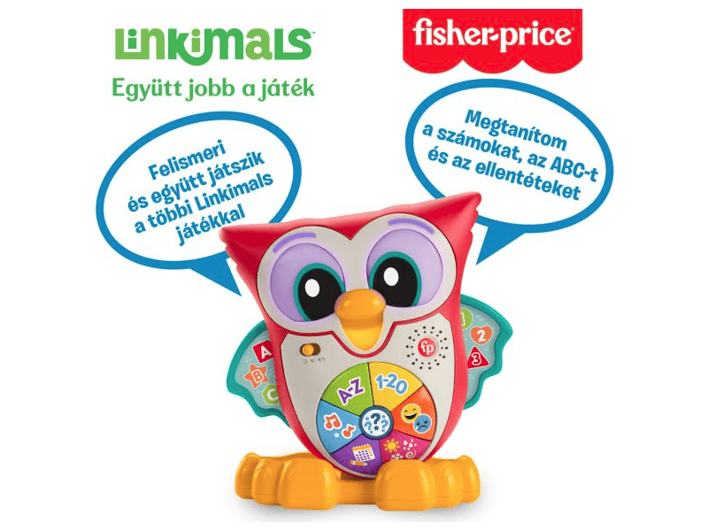 Fisher-Price Linkimals Bölcs Bagoly (HJN60)