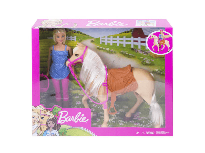 Mattel Barbie lovas szett (FXH13)