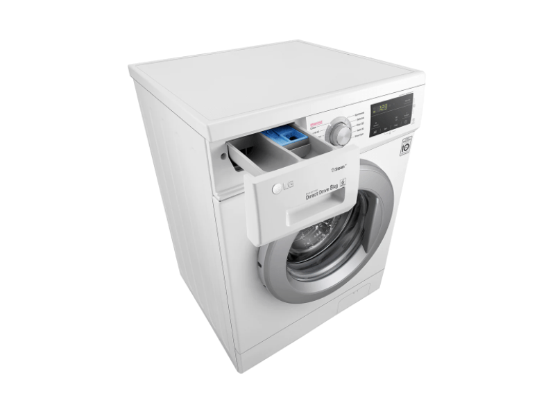 LG F4J3TS4WE Elöltöltős gőzmosógép, 8kg