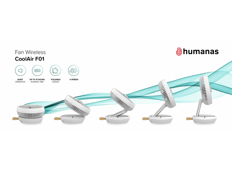Humanas F01 Vezeték nélküli ventilátor (HS3572)