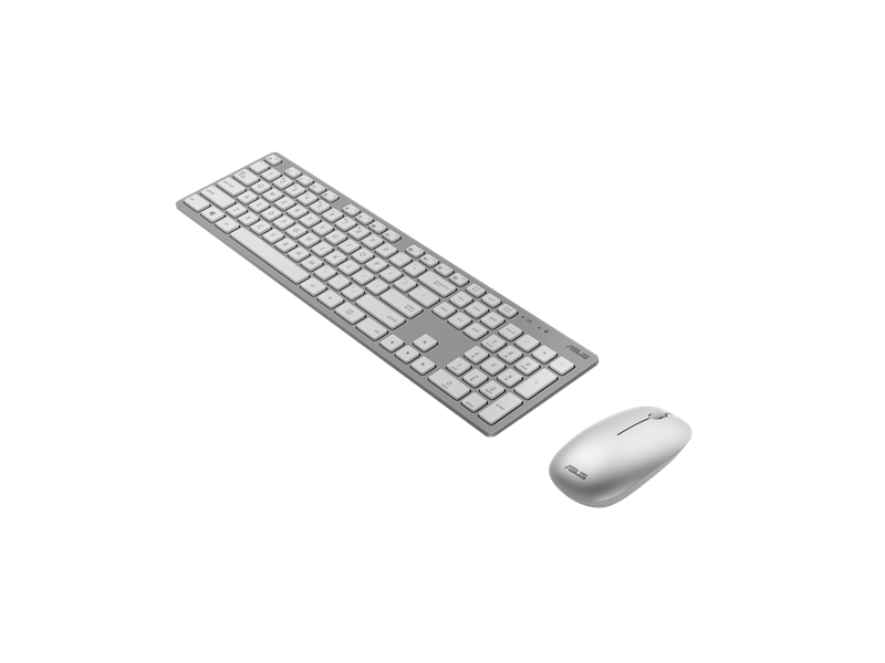 Asus W5000 Vezeték nélküli billentyűzet és egér szett, fehér