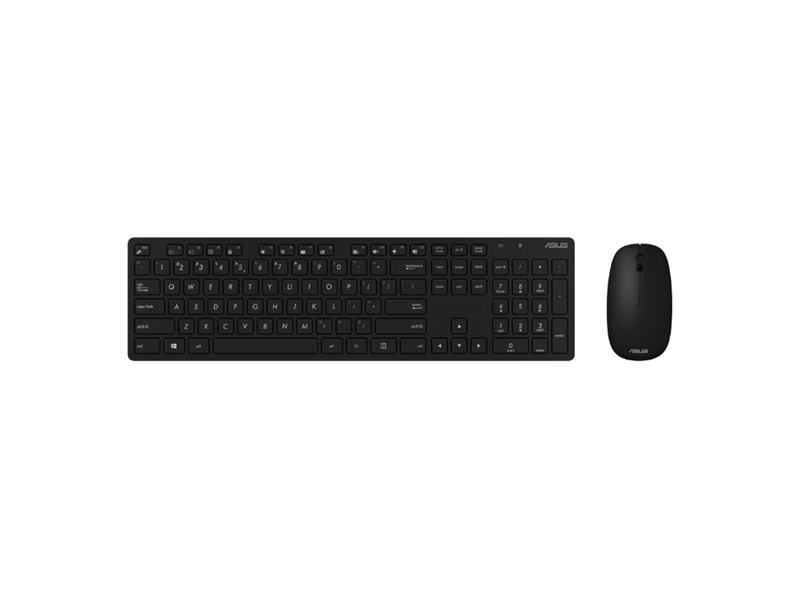 Asus Desktop W5000 Vezeték nélküli billentyűzet és egér (W5000BKCOP)