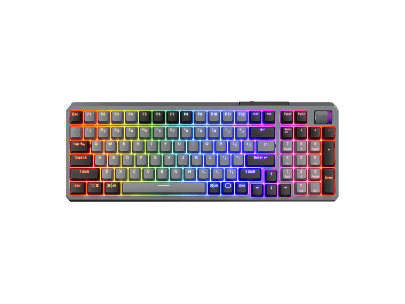 Cooler Master MK-770-GKKR1-US Vezeték nélküli billentyűzet, fekete