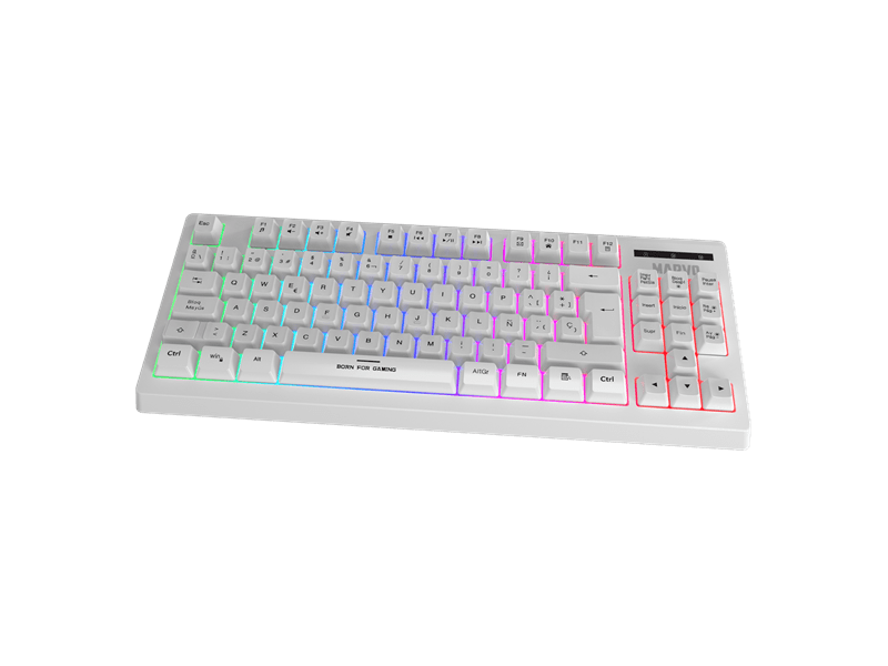 Marvo Loot 30 UK billentyűzet+egér+egérpad (CM310 UK WH)