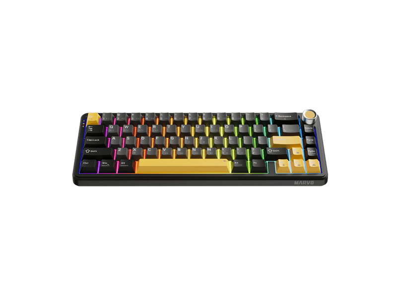 Marvo Titan 65 vezeték nélküli gamer billentyűzet, US (KG984W)