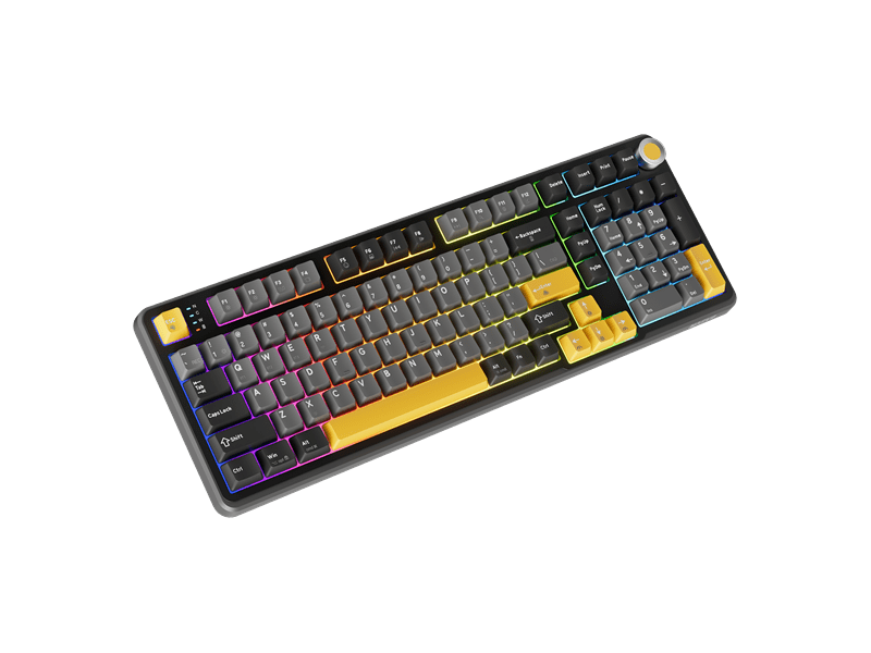 Marvo KG986W TITAN 98 Vezeték nélküli Gamer billentyűzet, US