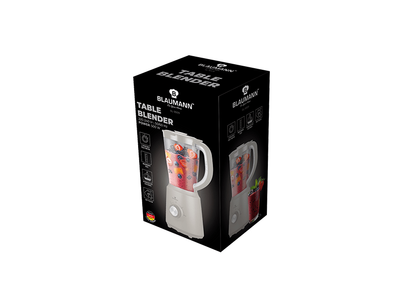 Blaumann BL-9009 Turmixgép, krém-ezüst