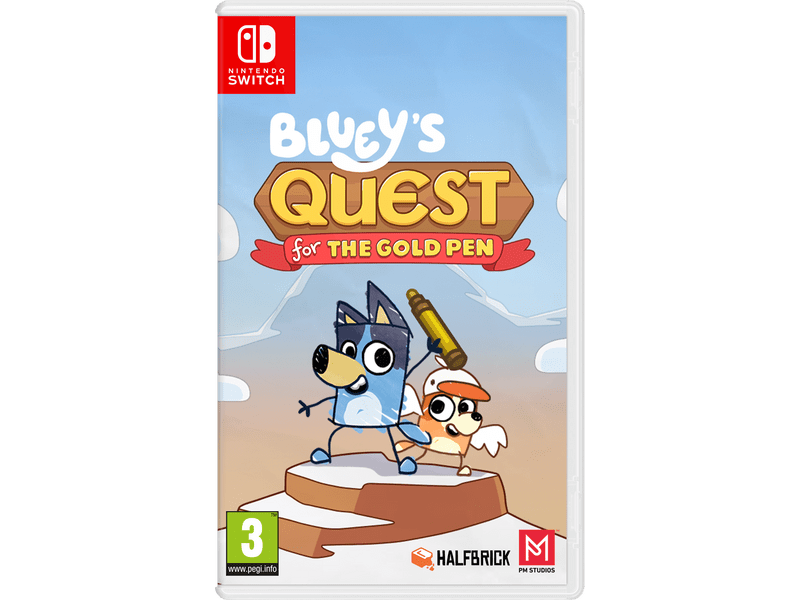 Bluey’s Quest for The Gold Pen - Nintendo Switch játék