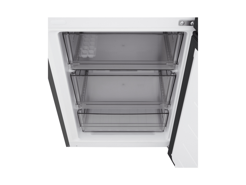 LG GBBSJ10DEP Alulfagyasztós kombinált hűtőszekrény, fekete