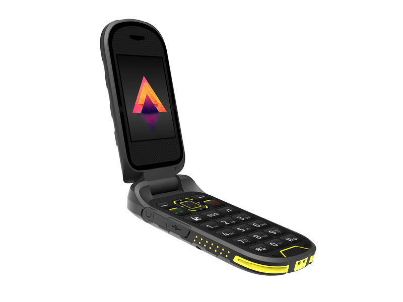 HAMMER Bow 4G LTE Mobiltelefon, fekete
