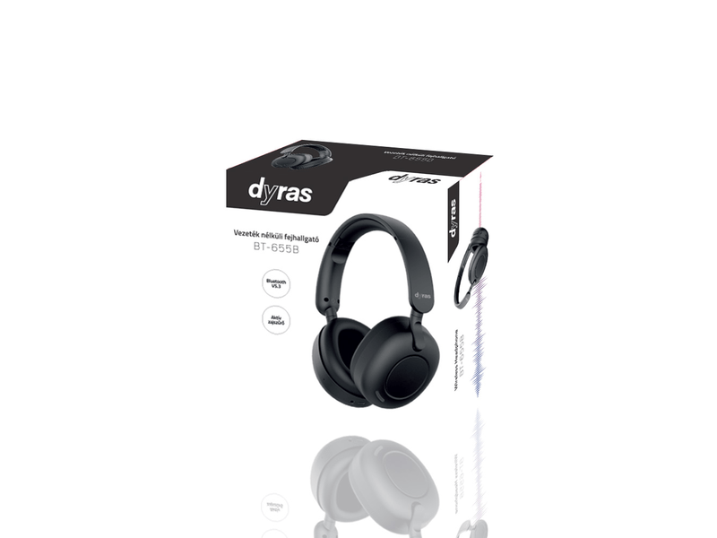 Bt Headset , Zajszűrős Black