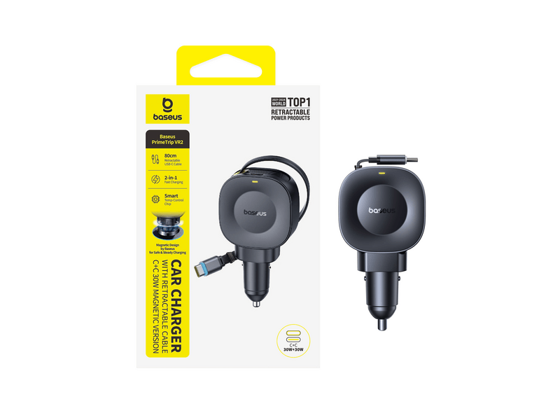 Baseus PrimeTrip VR2 30W Autós töltő (C0206401)