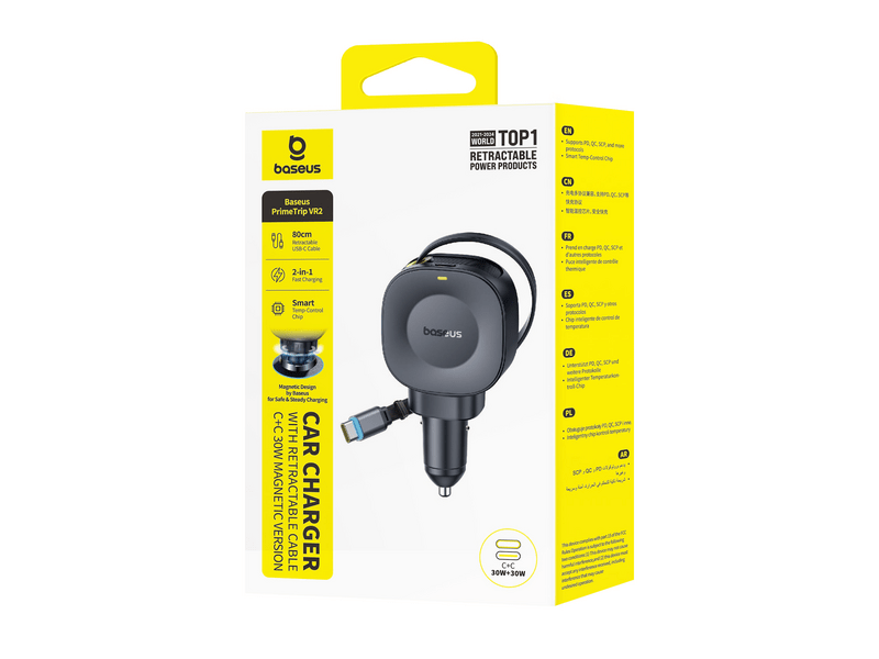 Baseus PrimeTrip VR2 30W Autós töltő (C0206401)