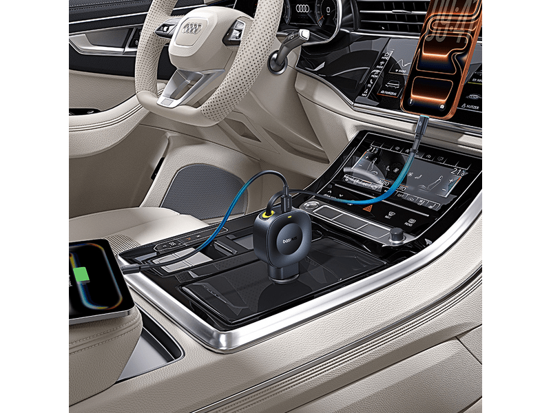 Baseus PrimeTrip VR2 30W Autós töltő (C0206401)