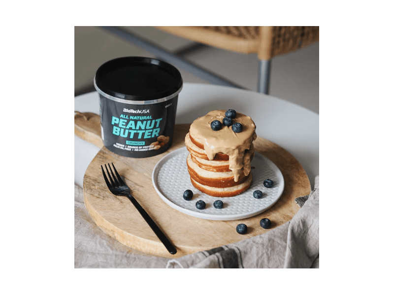 Biotech Peanut Butter Mogyoróvaj, Crunchy, 400 g