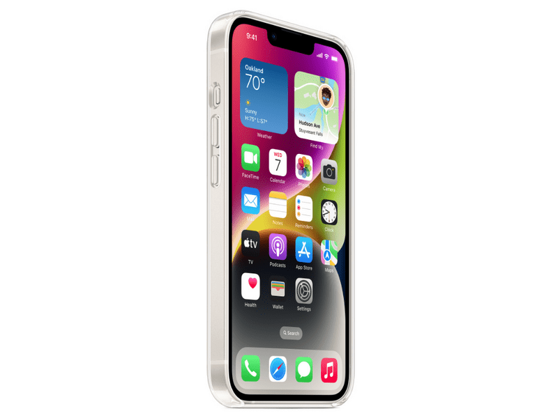 Apple MagSafe-rögzítésű iPhone 14 átlátszó tok (MPU13ZM/A)