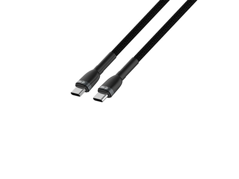 Dyras CAB-X168B USB-C / USB-C podatkovni i kabel za punjenje