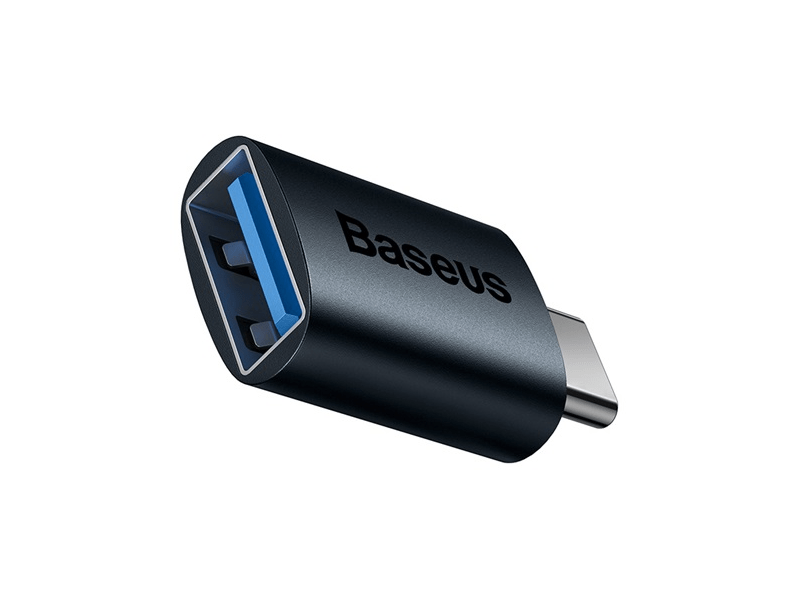 Baseus Ingenuity Mini USB Type-C – USB Type-A OTG adapter, kék