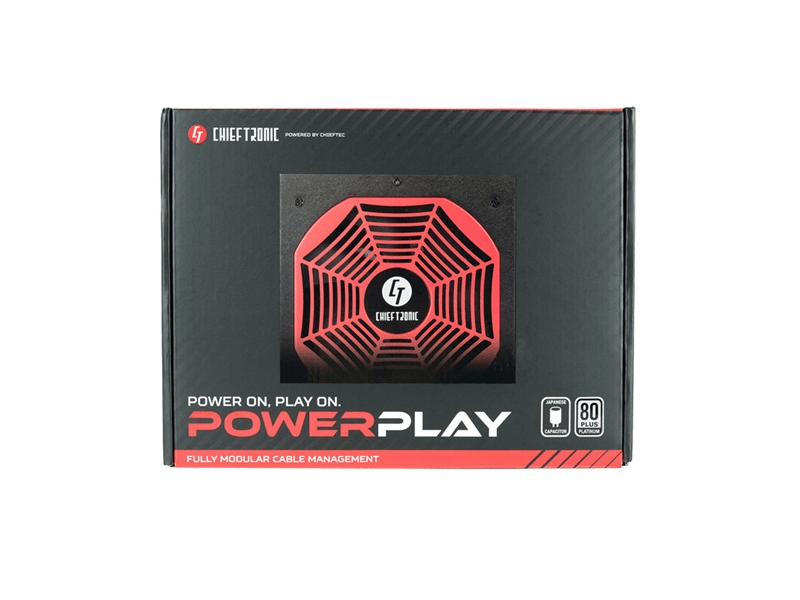 CHIEFTRONIC Tápegység Moduláris, Powerplay Platinum 1200W, ATX, 14cm, BOX 80+ Platinum