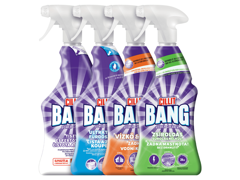 Cillit Bang Tökéletes Tisztaság Csomag 4x750ml