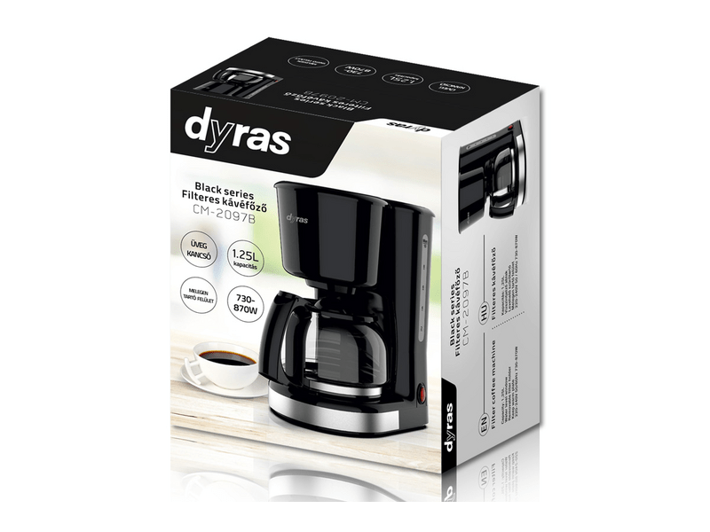 Dyras CM-2097B Filteres kávéfőző