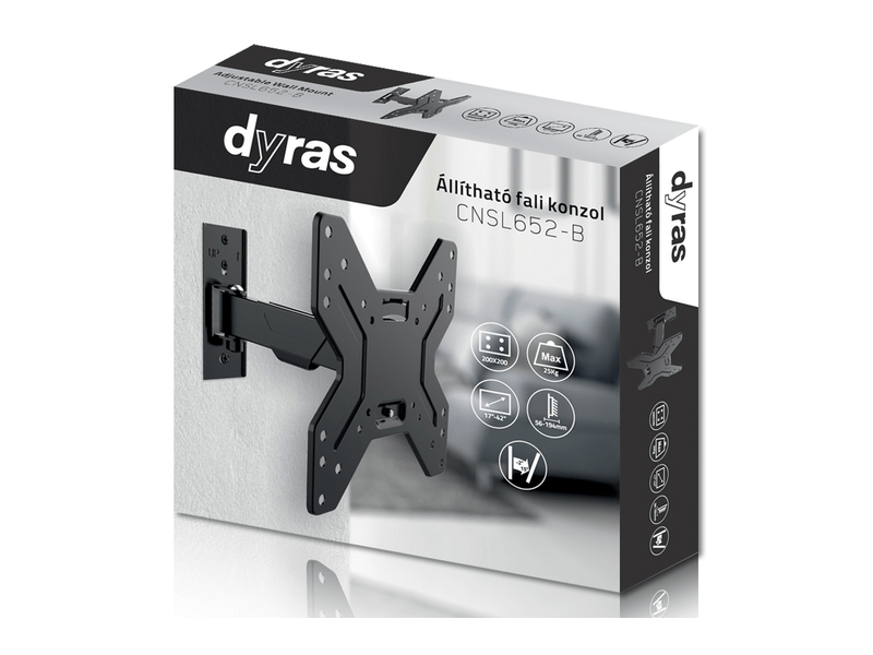 Dyras CNSL652-B Podesivi zidni nosač