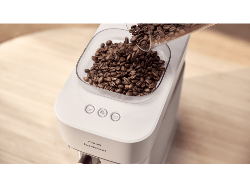 Philips Baristina Automata Eszpresszógép, fehér (BAR300/00)