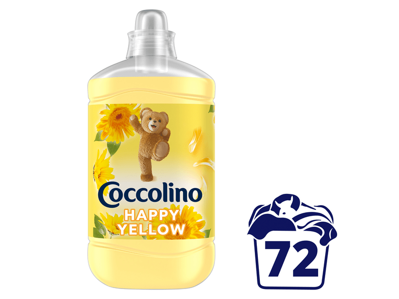 Coccolino Happy Yellow öblítő, 1800 ml